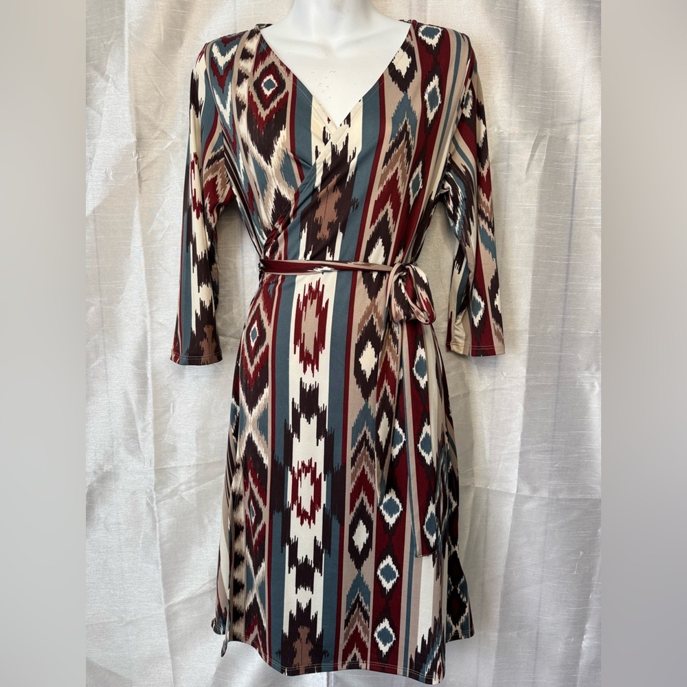 MICHELLE WRAP DRESS